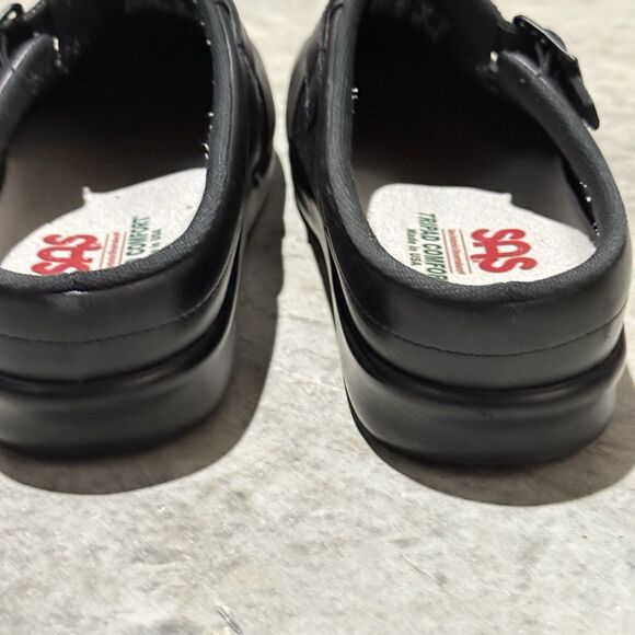 SAS Shoes Women 10M Black Clog Everyday Slide Comfort Tripad Walking - Picture 6 of 10